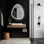 The Pebble — Sculptural Mirror