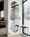 Amorphic Irregular LED Full Length Mirror