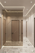 Luxury Mirror Wall Design Panels for Living Room & Drawing Room