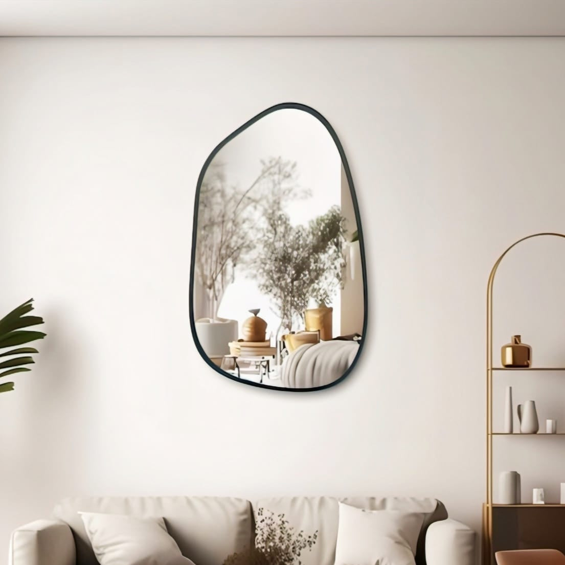 Pebble Mirror | Modern Wall Mirror