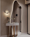 Annapolis Mirror - Wavy Edge Modern Design