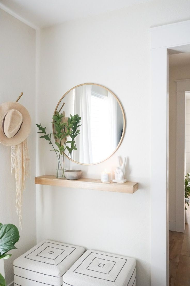 Harlow Modern Wall-Mounted Vanity Mirror