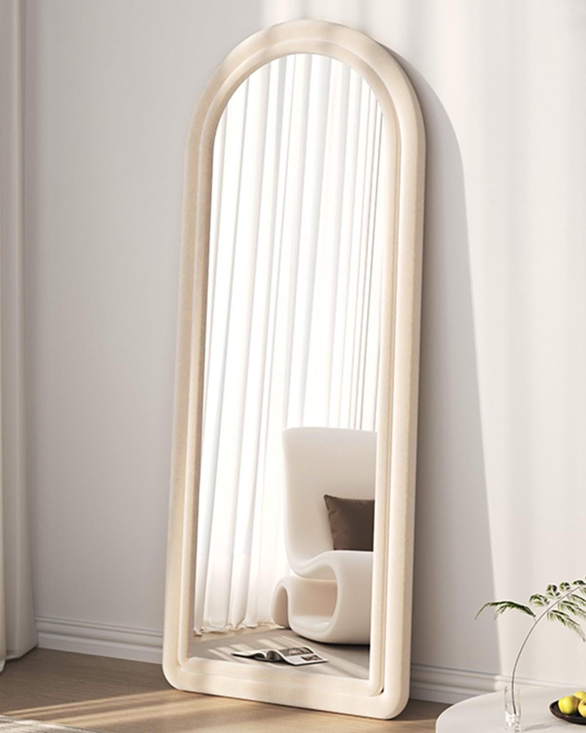 Mars Mirror - MDF Frame with Velvet Finish
